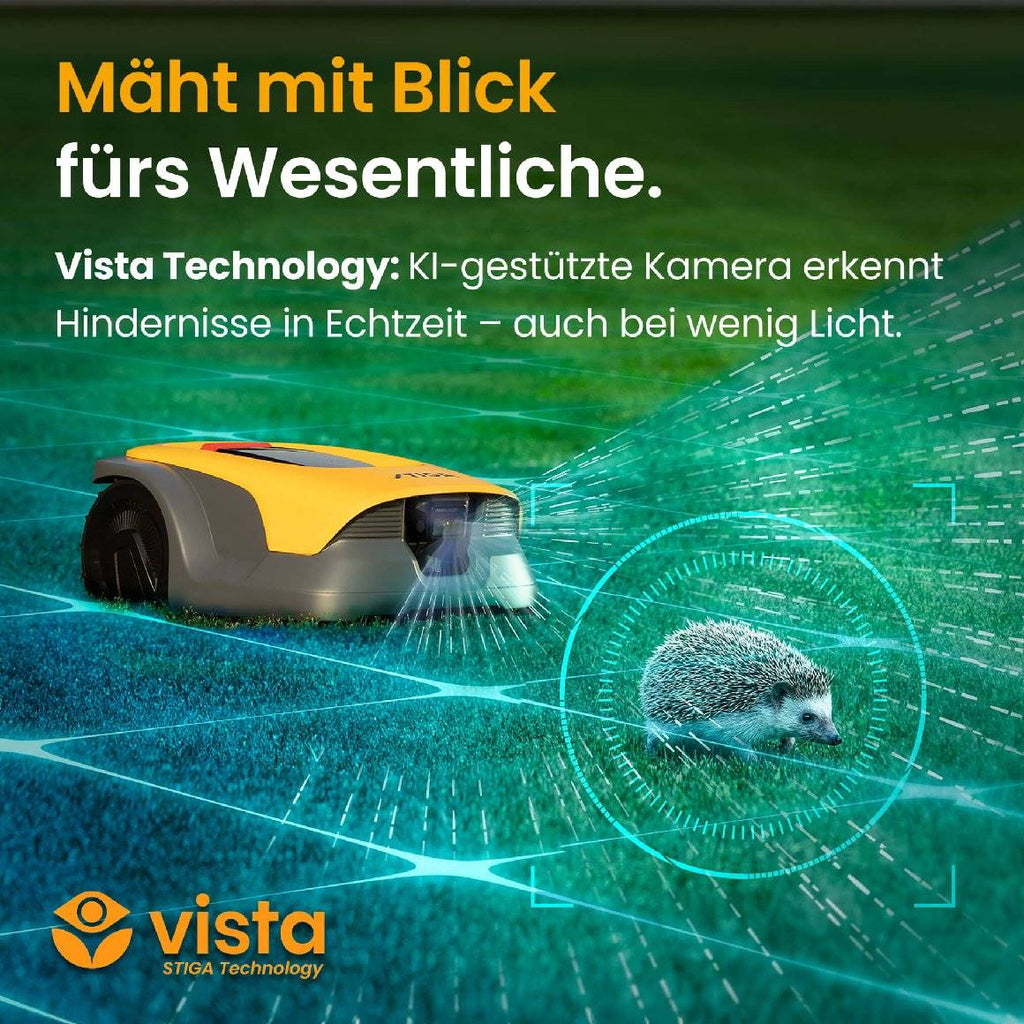 Stiga kabelloser Mähroboter A 6v - mit kostenloser Abdeckung