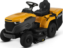 Laden Sie das Bild in den Galerie-Viewer, Stiga Rasentraktor Estate 598 W Special HONDA mit Mulchstopfen, Anhängerkupplung und Ladegerät