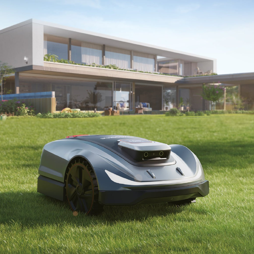 Sunseeker kabelloser Mähroboter Elite X5 - für große Rasenflächen mit Allradantrieb