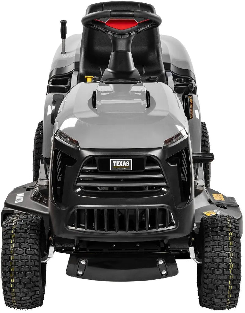 Texas TTC102H Premium Rasentraktor – Hydrostat-Antrieb – 102 cm Schnittbreite – Aufsitzmäher für große Rasenflächen