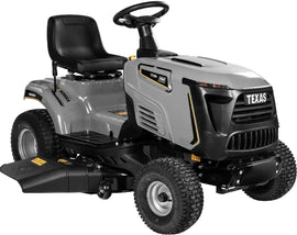 Texas Premium TTS98 Rasentraktor – Aufsitzmäher mit Seitenauswurf, 98 cm Schnittbreite und 12 PS Motor