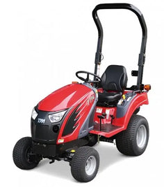 TYM T194 Allrad-Diesel-Kleintraktor – mit Rasenbereifung & 137 cm Zwischenachsmähwerk | Kompakter Traktor für Garten- und Landschaftspflege